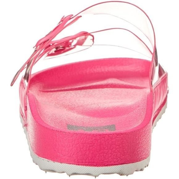 DV Dolce Vita Women's SEETHRU Slide Sandal in Pink - Size 7 - Picture 3 of 5